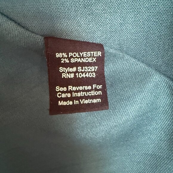 Modcloth | Sweet Wanderer Green Floral Criss Cross Front Ruffle Dress Size S - Picture 8 of 8